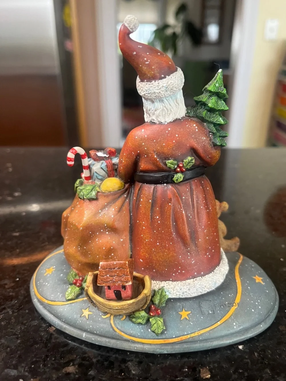 Susan Winget Santa’s Toypack V 2001 First Edition #16 Figurine Holiday Decor